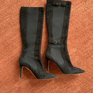 Via Spiga black shade pull on boots